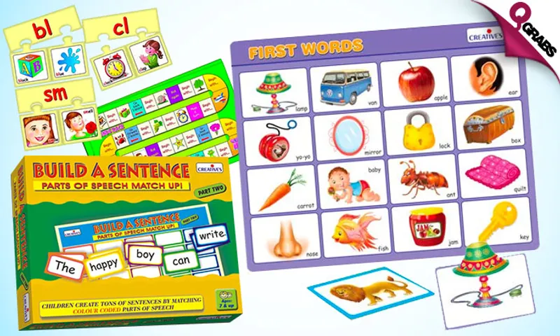 Educational English Puzzles & Games!